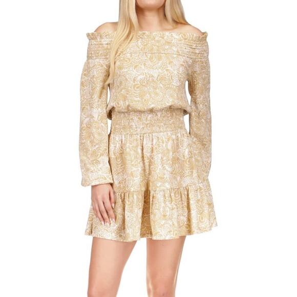 MICHAEL Michael Kors Dresses & Skirts - Michael Kors Daytime paisley mini dress khaki - S